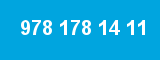 978 178 14 11